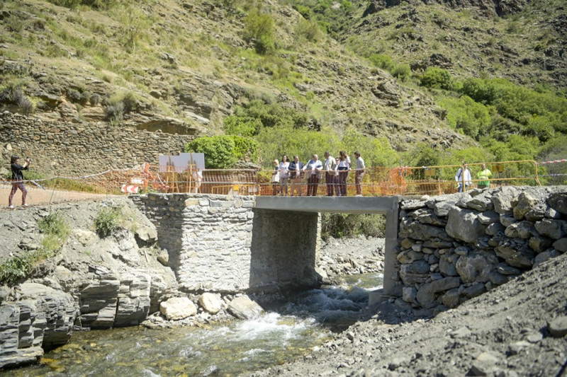 Puesta en servicio del nuevo Puente del Molino del Coto (GPMEDIA)