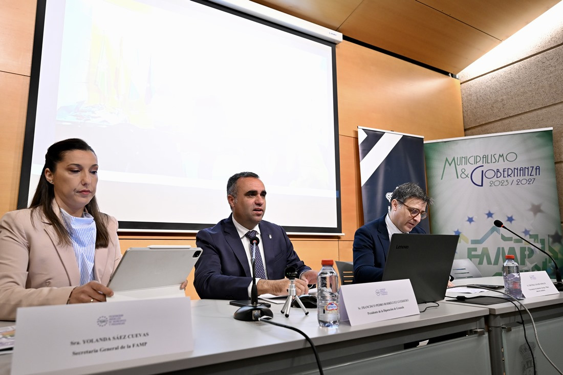 Francis Rodríguez en la jornada de la FAMP (DIPGRA)