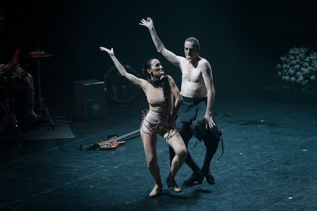 En 'Matarife|Paraíso', los bailaores y coreógrafos Andrés Marín y Ana Morales reinterpretan 'La Divina Comedia', de Dante, como un viaje flamenco donde el paraíso no es la salvación (JUNTA)