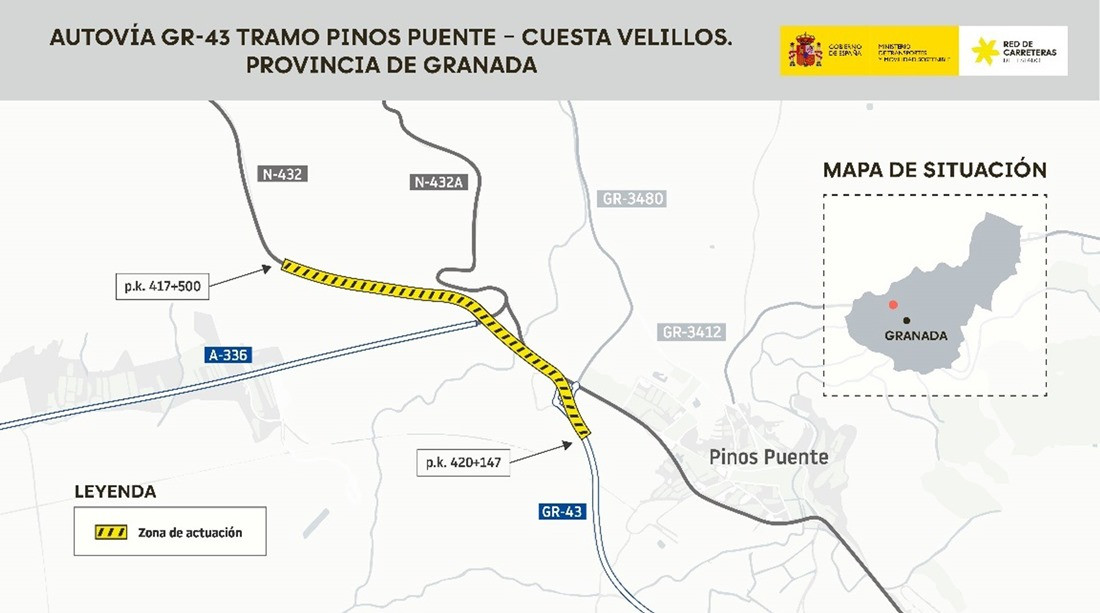 El Ministerio de Transportes ha licitado por un importe de 1,7 millones de euros el contrato de servicios para la redacción del proyecto de trazado (MINISTERIO DE TRANSPORTES Y MOVILIDAD SOSTENIBLE)