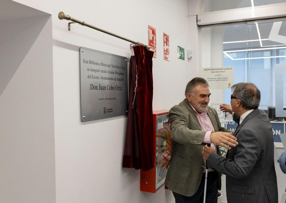 Inauguración de la biblioteca (AYTO. SANTA FE)