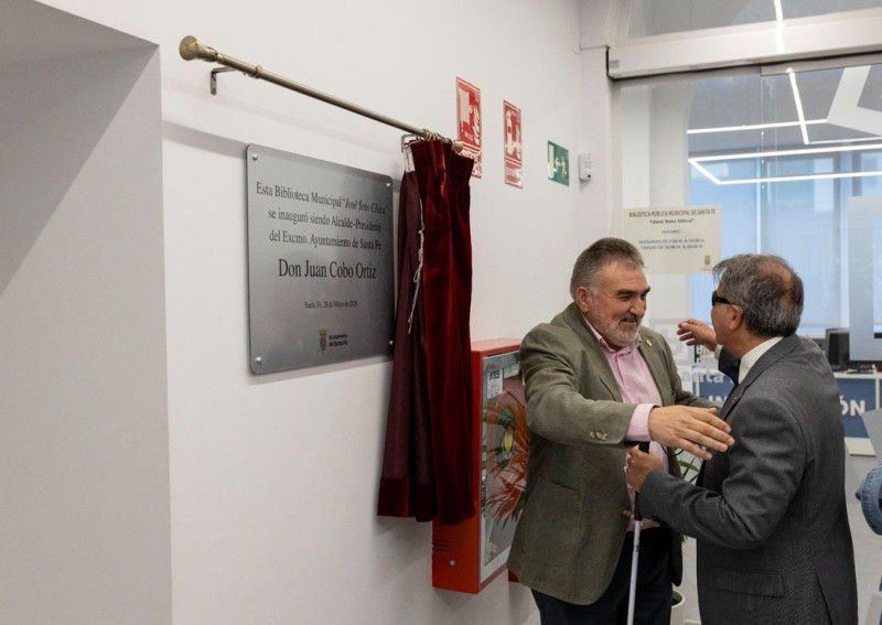 Inauguración de la biblioteca (AYTO. SANTA FE)