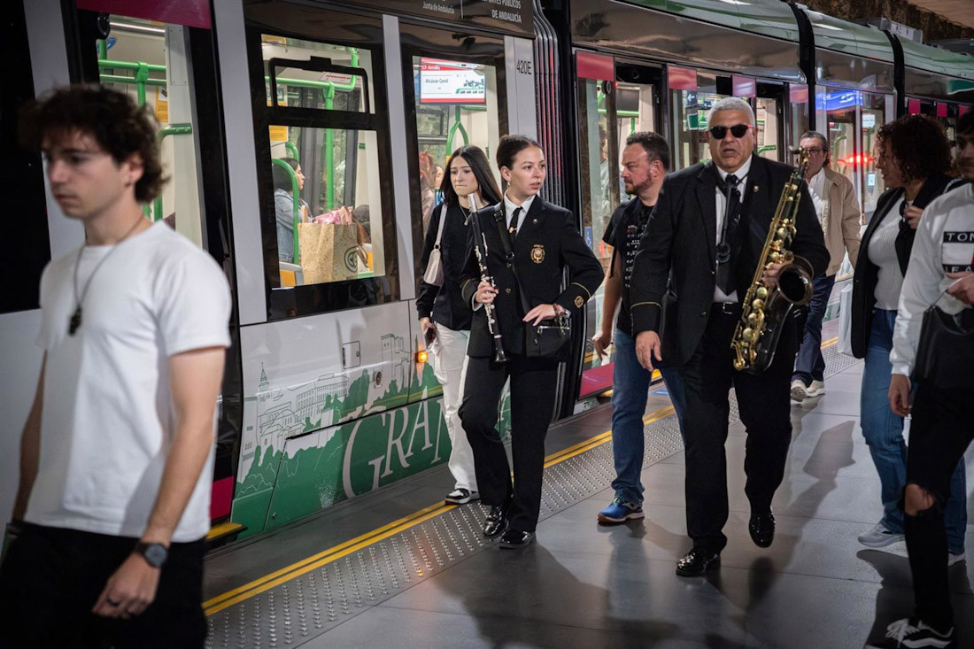 Imagen del metro de Granada. Archivo (JUNTA DE ANDALUCÍA)