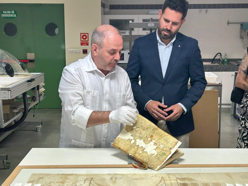 Visita al archivo histórico provincial (JUNTA)