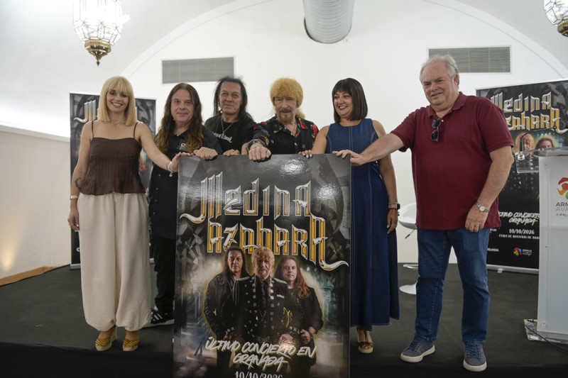Presentación del concierto de Medina Azahara GPMEDIA)