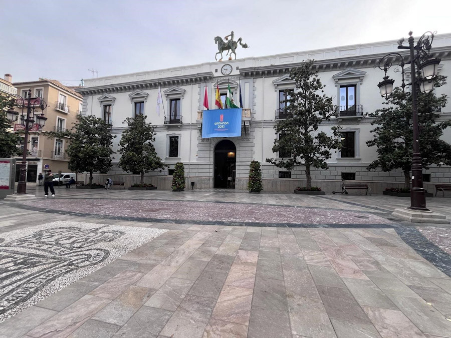 Ayuntamiento de Granada, plaza del Carmen. Archivo (EUROPA PRESS)
