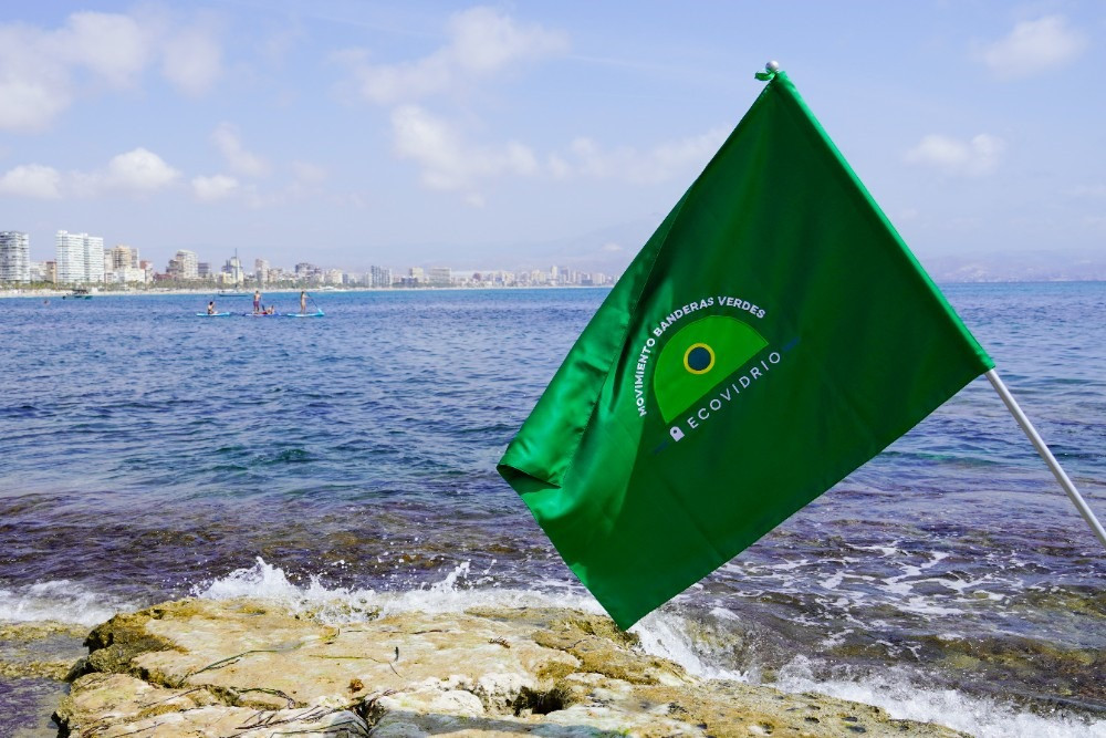 Bandera verde Ecovidrio