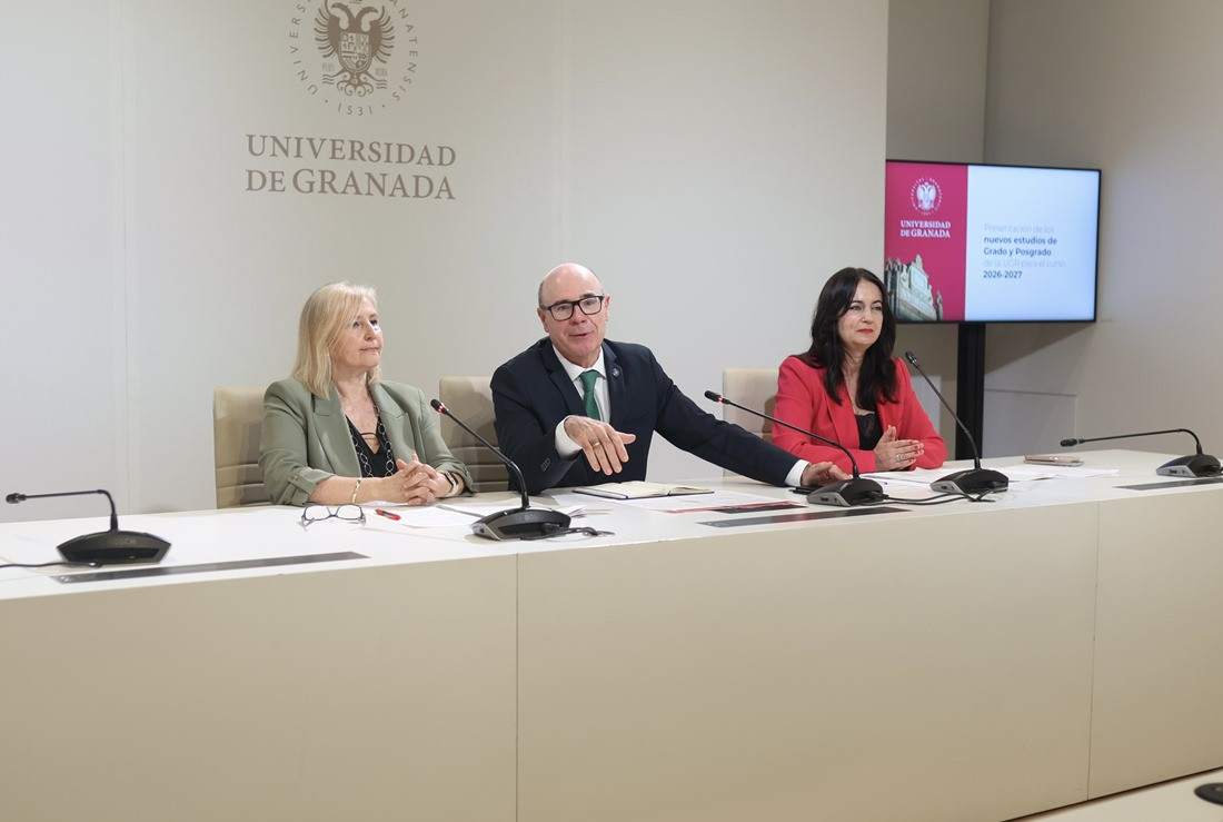 Presentación de los nuevos grados de la UGR (GPMEDIA)