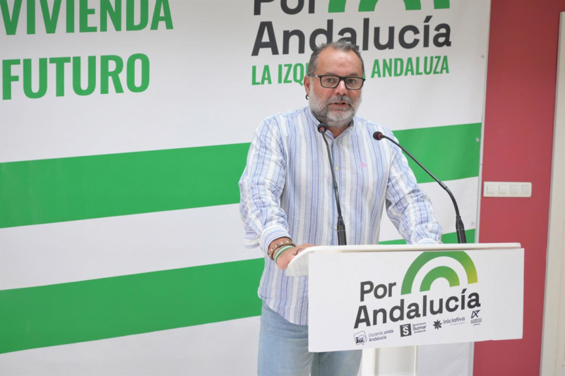 El parlamentario del grupo Por Andalucía por Granada, Rafael S. Rufo (POR ANDALUCÍA)