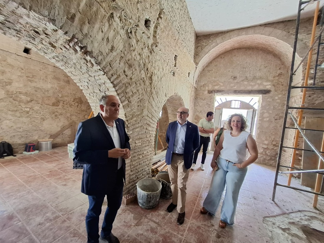 Imagen de la visita a Huétor Tájar (JUNTA)