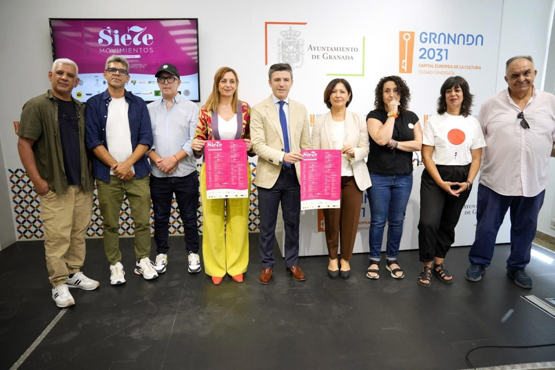 Presentación del festival '7 Movimientos Festival'. (AYUNTAMIENTO DE GRANADA)