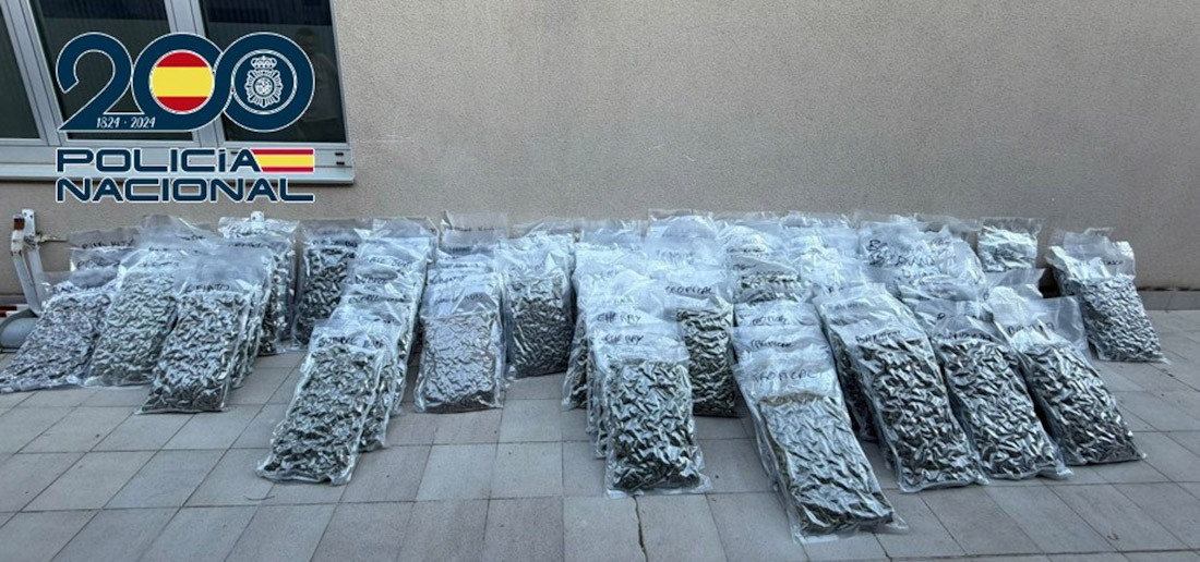 Imagen de archivo de una incaturación de droga por parte de la Policía Nacional.