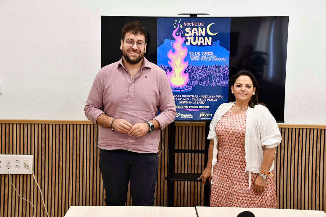 Presentación de las actividades de  la Noche de.San Juan (AYUNTAMIENTO ALBOLOTE,