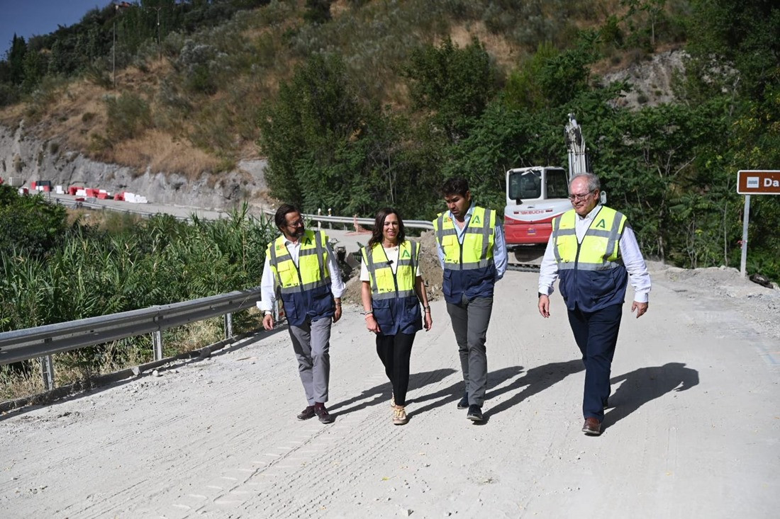 Visita a Huétor Santillán (JUNTA)