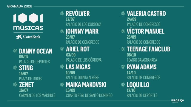 Cartel de 1001 Músicas