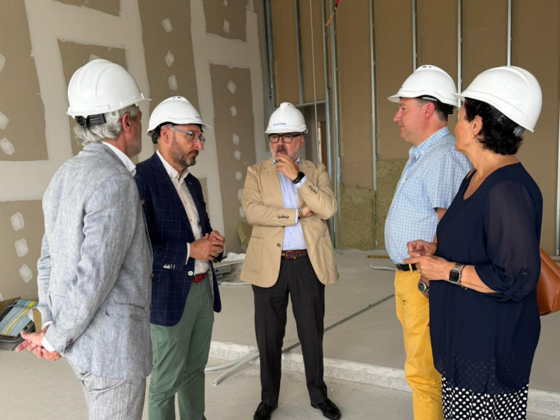 Visita a la futura sede judicial de Órgiva (ICAGR)