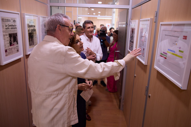 Inauguración de la exposición (PSOE)
