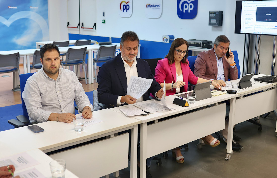El PP de Granada ha mantenido una reunión de trabajo con representantes de la Plataforma por la Dignidad de los Autónomos 30N (GPMEDIA)
