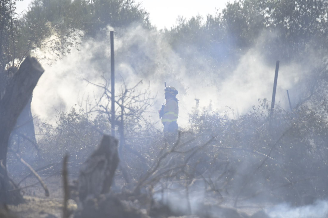 El incendio forestal de Dúrcal ya está extinguido (GPMEDIA)