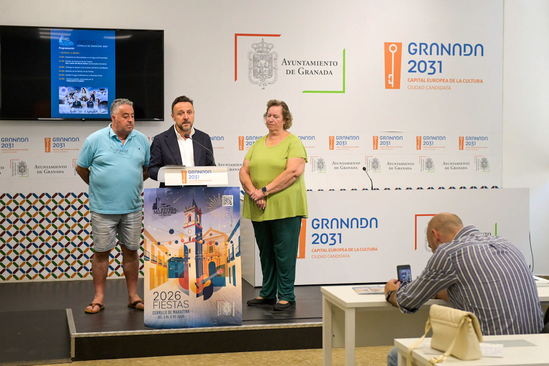 Presentación de las fiestas del Cerrillo de Maracena (GPMEDIA)
