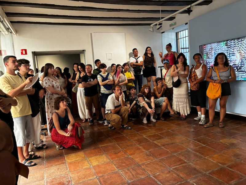 Los alumnos del Máster de Producción e Investigación en Arte de Universidad de Granada en el Museo Casa de los Tiros (JUNTA DE ANDALUCÍA)
