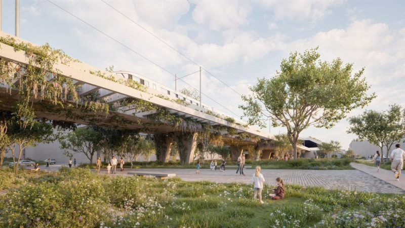 Anteproyecto de la integración del ferrocarril en la ciudad de Granada (X)