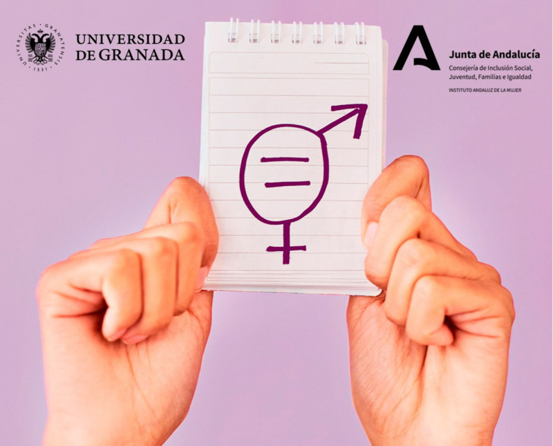 Cartel de la Universidad de Granada sobre la Microcredencial en Cultura, Igualdad y No Discriminación (UNIVERSIDAD DE GRANADA)