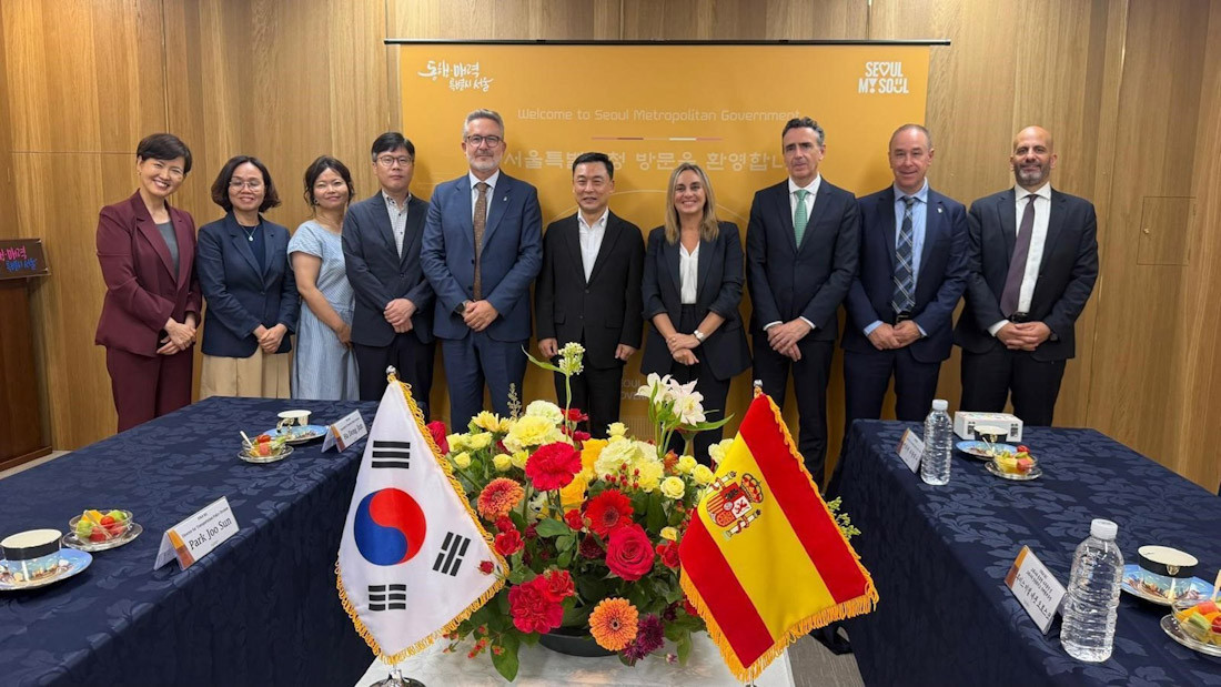 Delegación granadina en Seúl (AYUNTAMIENTO DE GRANADA)
