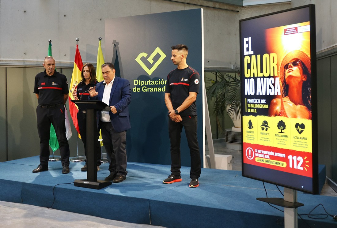 Presentación de la campaña para prevenir los efectos del calor (GPMEDIA)