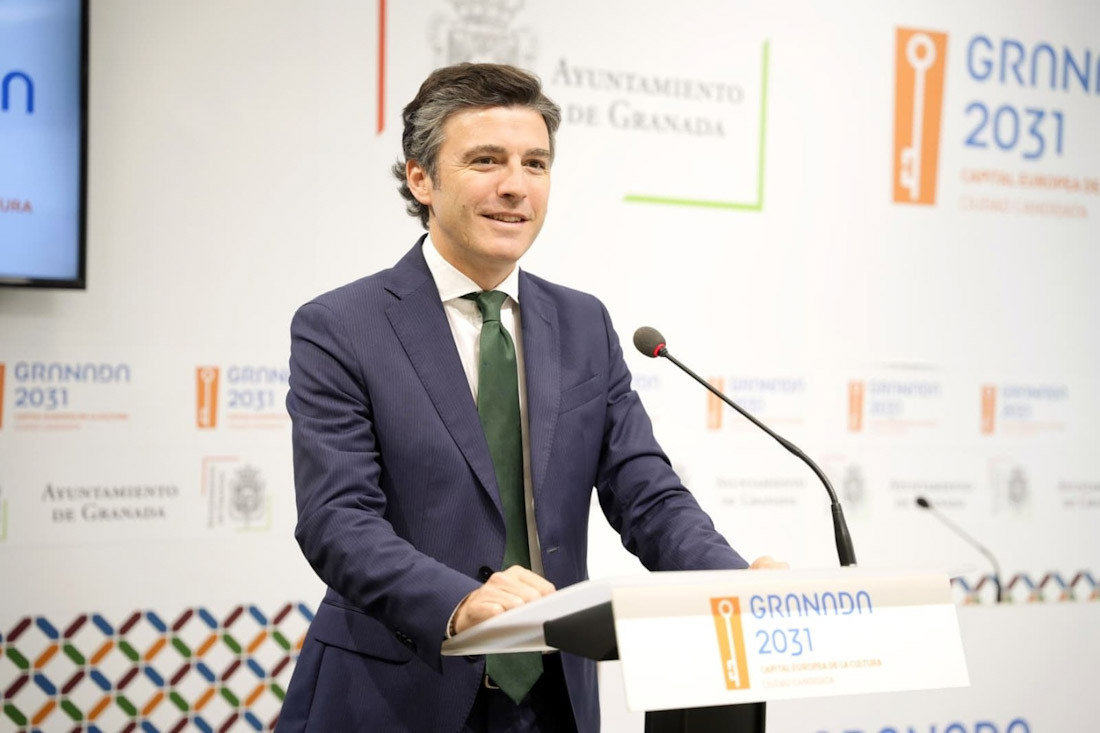 El portavoz del equipo de Gobierno del Ayuntamiento de Granada, Jorge Saavedra (AYUNTAMIENTO DE GRANADA)