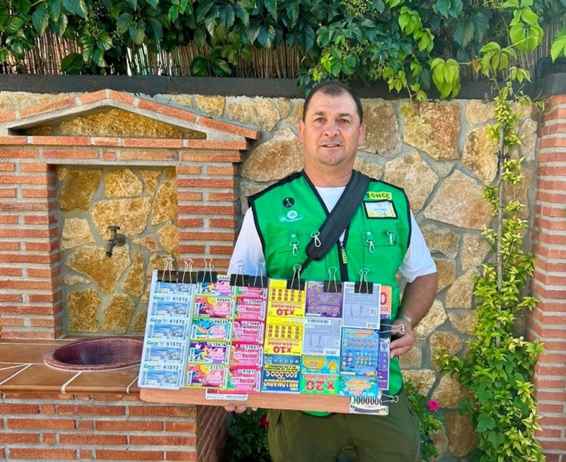 Vendedor de la Once en la comarca de Guadix (ONCE)