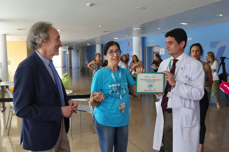 Inauguración de las nuevas zonas de ocio del Clínico San Cecilio (GPMEDIA)