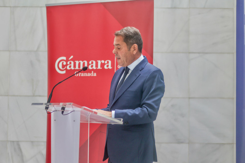 El presidente de Cámara Granada, Gerardo Cuerva (GPMEDIA) El presidente de Cámara Granada, Gerardo Cuerva (GPMEDIA)