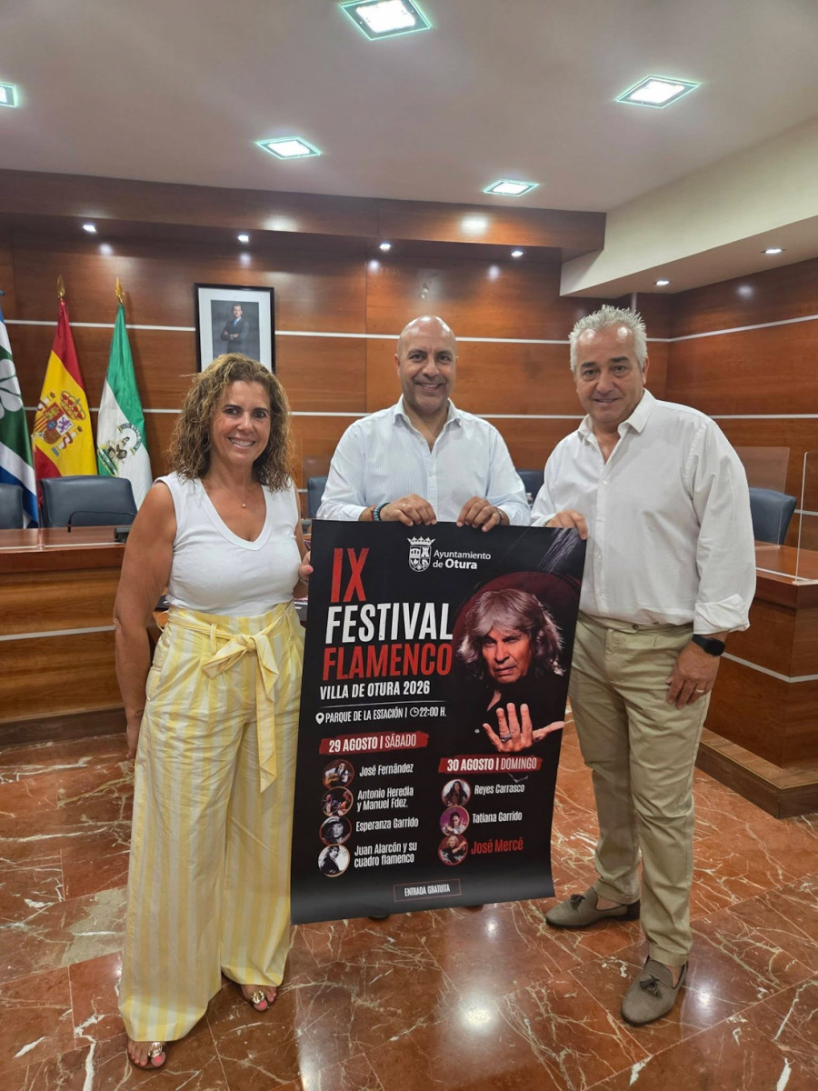 Presentación del certamen flamenco (AYTO. OTURA)