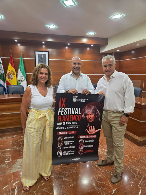 Presentación del certamen flamenco (AYTO. OTURA)