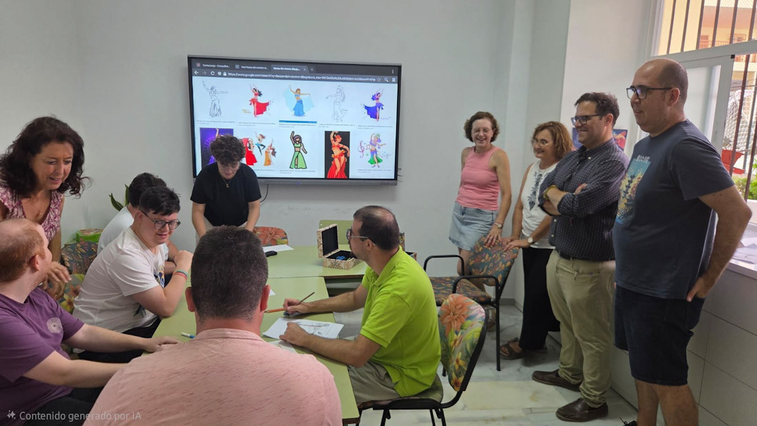 Visita a la dese de Alhoja(MANCOMUNIDAD)