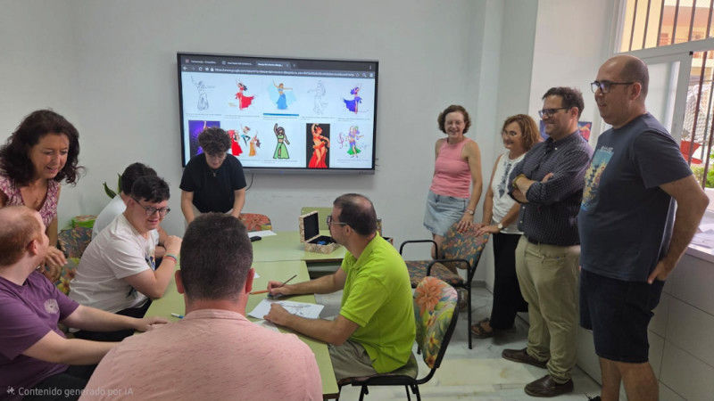Visita a la dese de Alhoja(MANCOMUNIDAD)