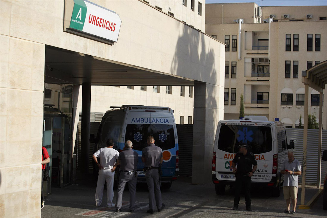 Zona de urgencias del Hospital comarcal Santa Ana de Motril (ÁLEX CÁMARA - EUROPA PRESS(