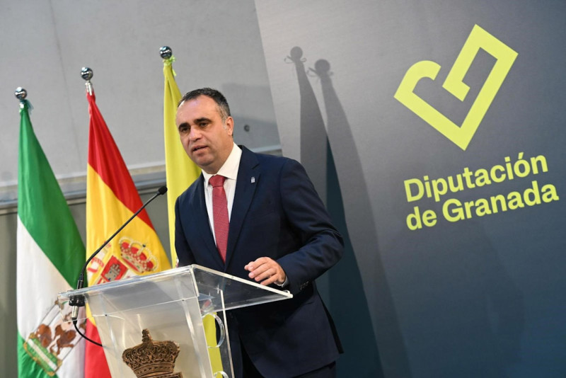El presidente de la Diputación de Granada, Francis Rodríguez (DIPUTACIÓN)