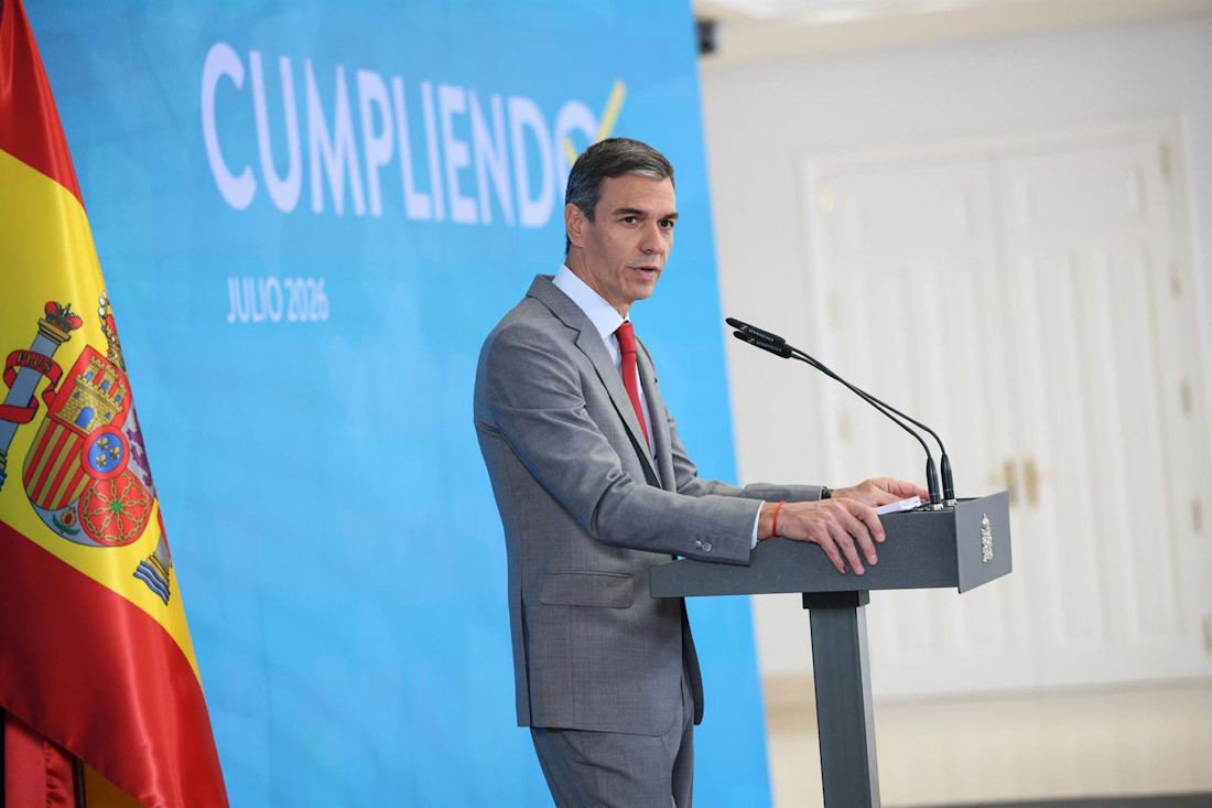 El presidente del Gobierno, Pedro Sánchez, anunció el martes a Zaragoza como sede de la Agencia Estatal de Salud Pública.
