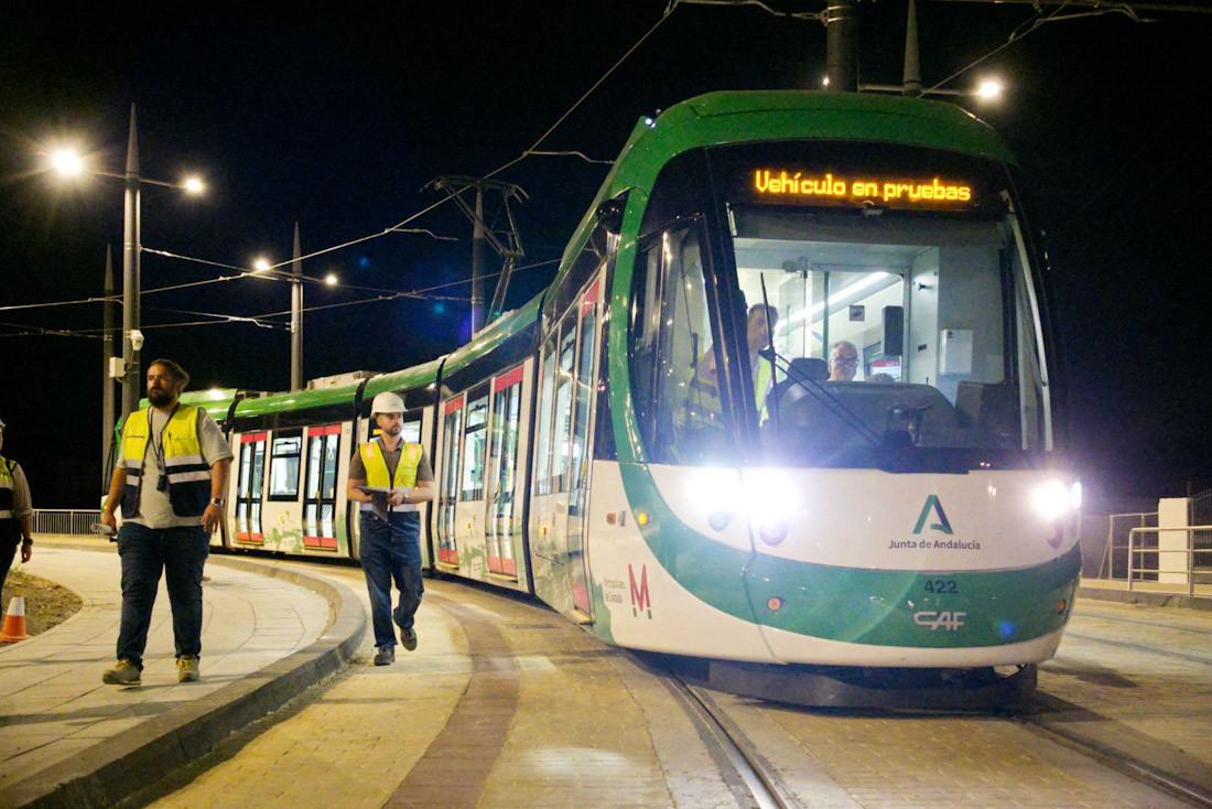 Llegada del Metro a Las Gabias (JUNTA)