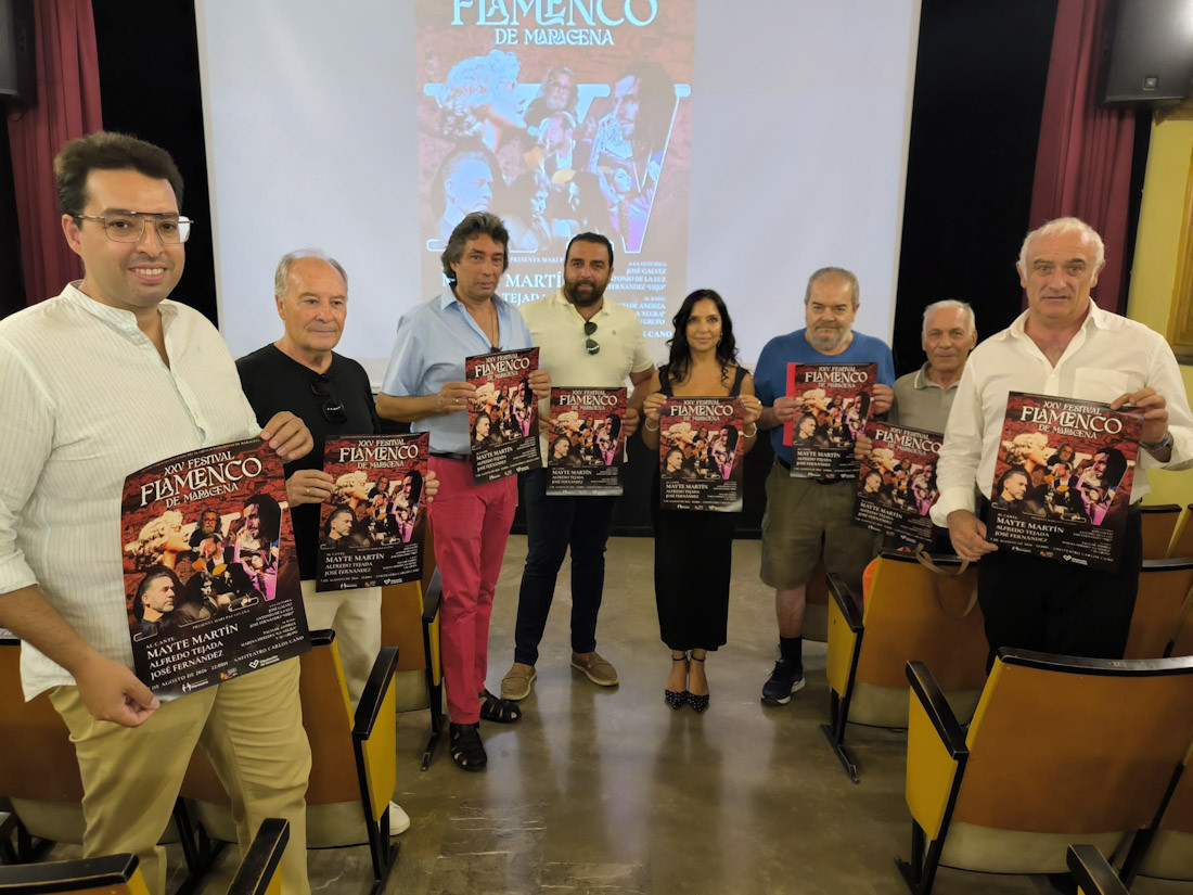 Presentación del certámen flamenco (AYTO. MARACENA)