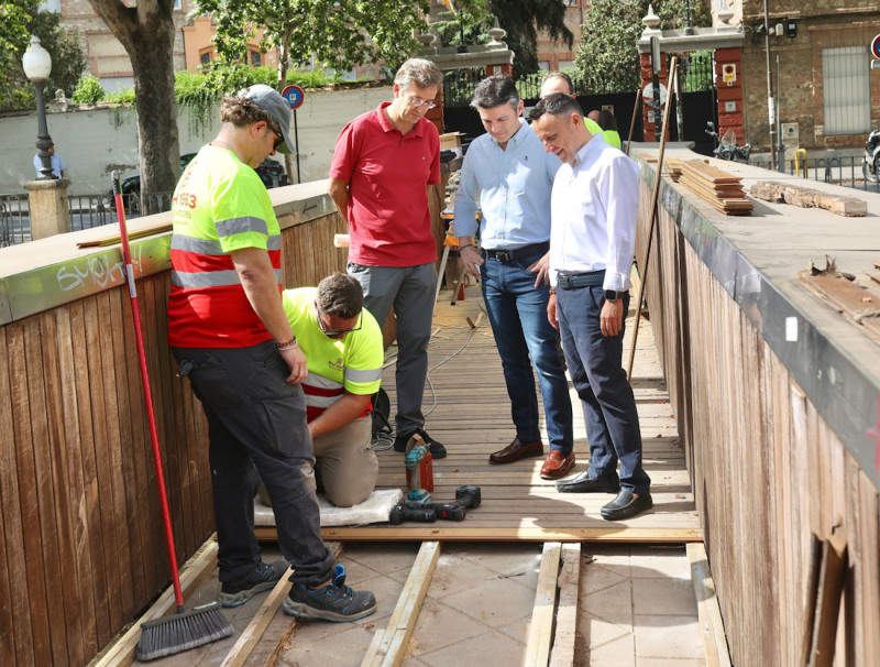 Visita a las obras del Puente de Las Titas (GPMEDIA)