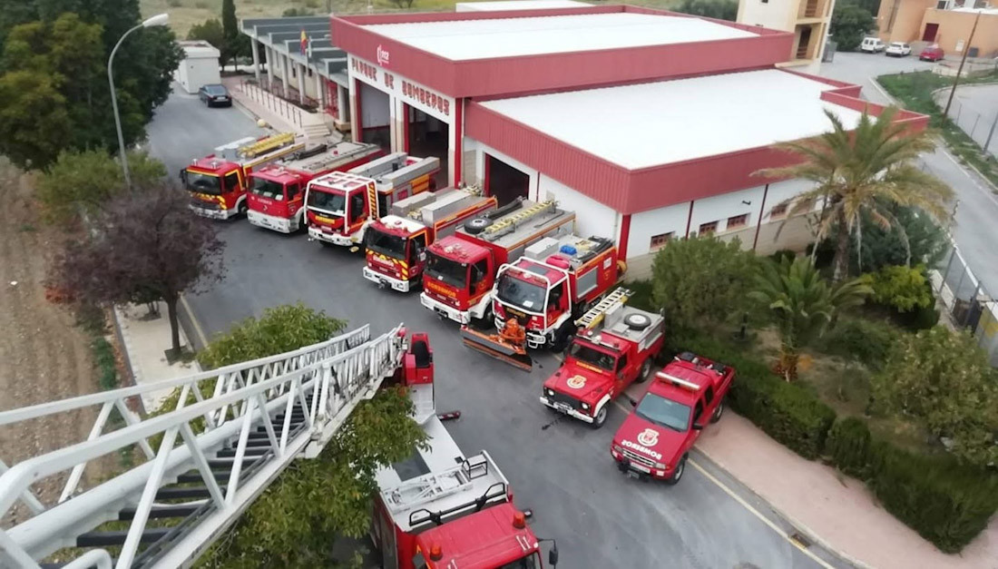 Parque de bomberos de Guadix (FB BOMBEROS DE GUADIX)