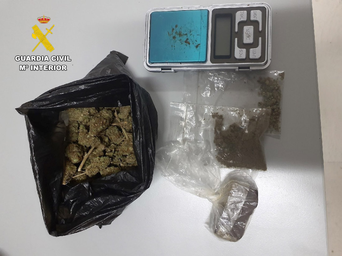Marihuana incautada (GUARDIA CIVIL)
