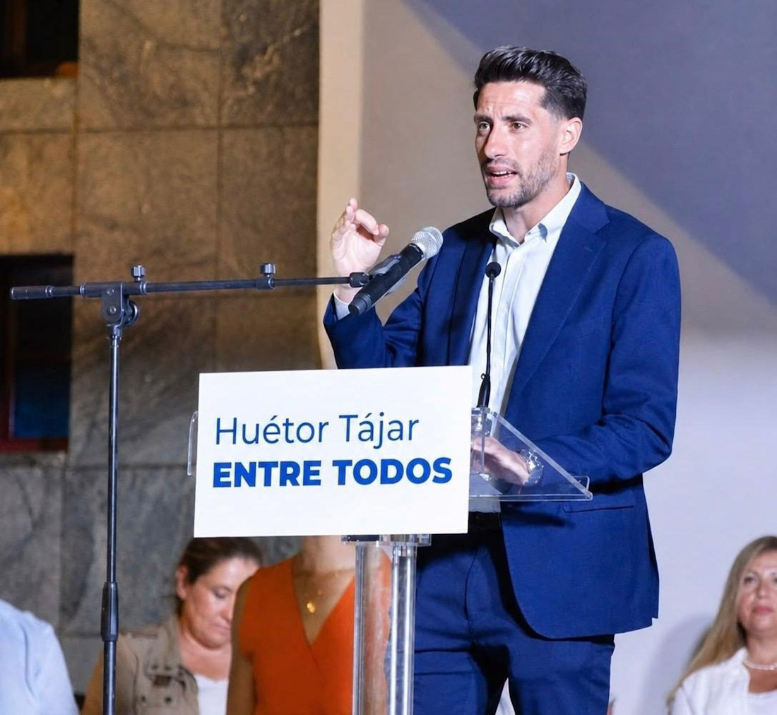 El portavoz del PP en Huétor Tájar , Esteban Ruiz, (PP GRANADA)