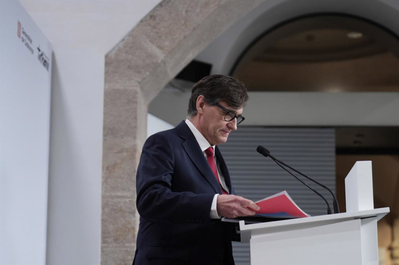 El presidente de la Generalitat de Catalunya, Salvador Illa, en una imagen de archivo (DAVID ZORRAKINO - EUROPA PRESS)