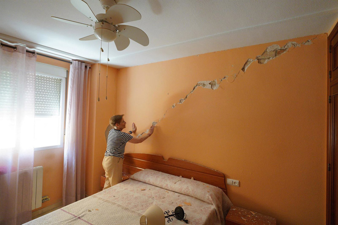 Imágenes de los destrozos causado por el terremoto (ARSENIO ZURITA - EUROPA PRESS)