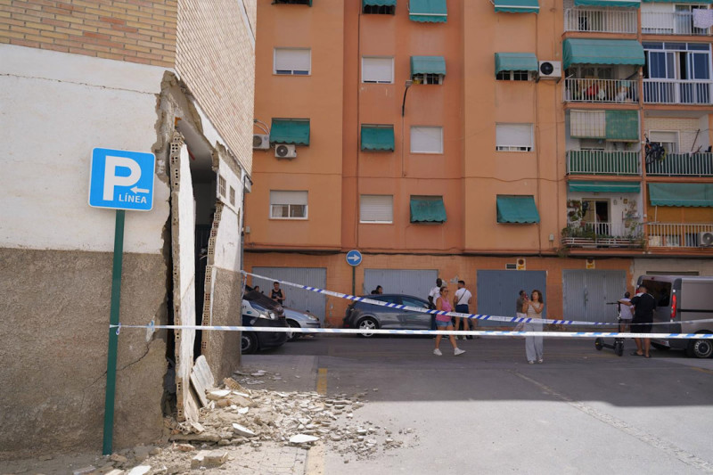 Imágenes de los destrozos causado por el terremoto. (ARSENIO ZURITA - EUROPA PRESS)