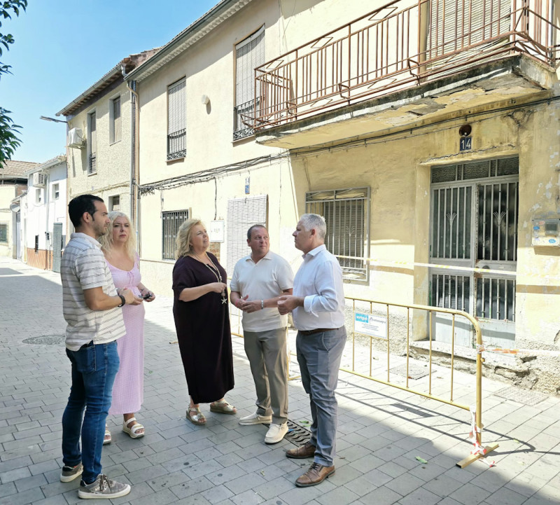 Visita a Cúllar Vega (PSOE)
